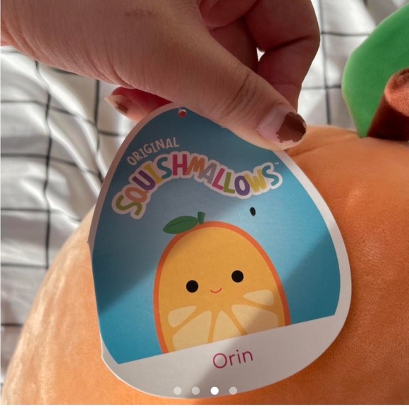 orin the orange 12 in squishmallow - Picture 3 of 4
